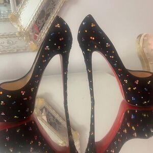 Louboutin  hi heels and platform